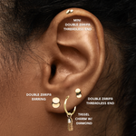 Load image into Gallery viewer, Double Zarifa Coin Earring
