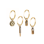 Load image into Gallery viewer, Keffiyeh Earring Charm (Charm only)
