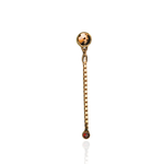 Load image into Gallery viewer, Montana Agate Missile Earring
