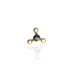 Load image into Gallery viewer, Color Changing Garnet Nijmeh Threadless End
