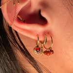 Load image into Gallery viewer, NEW Jasper Pomegranate Earring Charms
