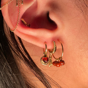 NEW Jasper Pomegranate Earring Charms