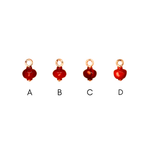 Load image into Gallery viewer, NEW Jasper Pomegranate Earring Charms
