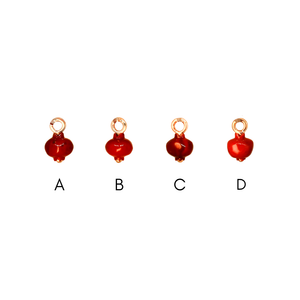 NEW Jasper Pomegranate Earring Charms