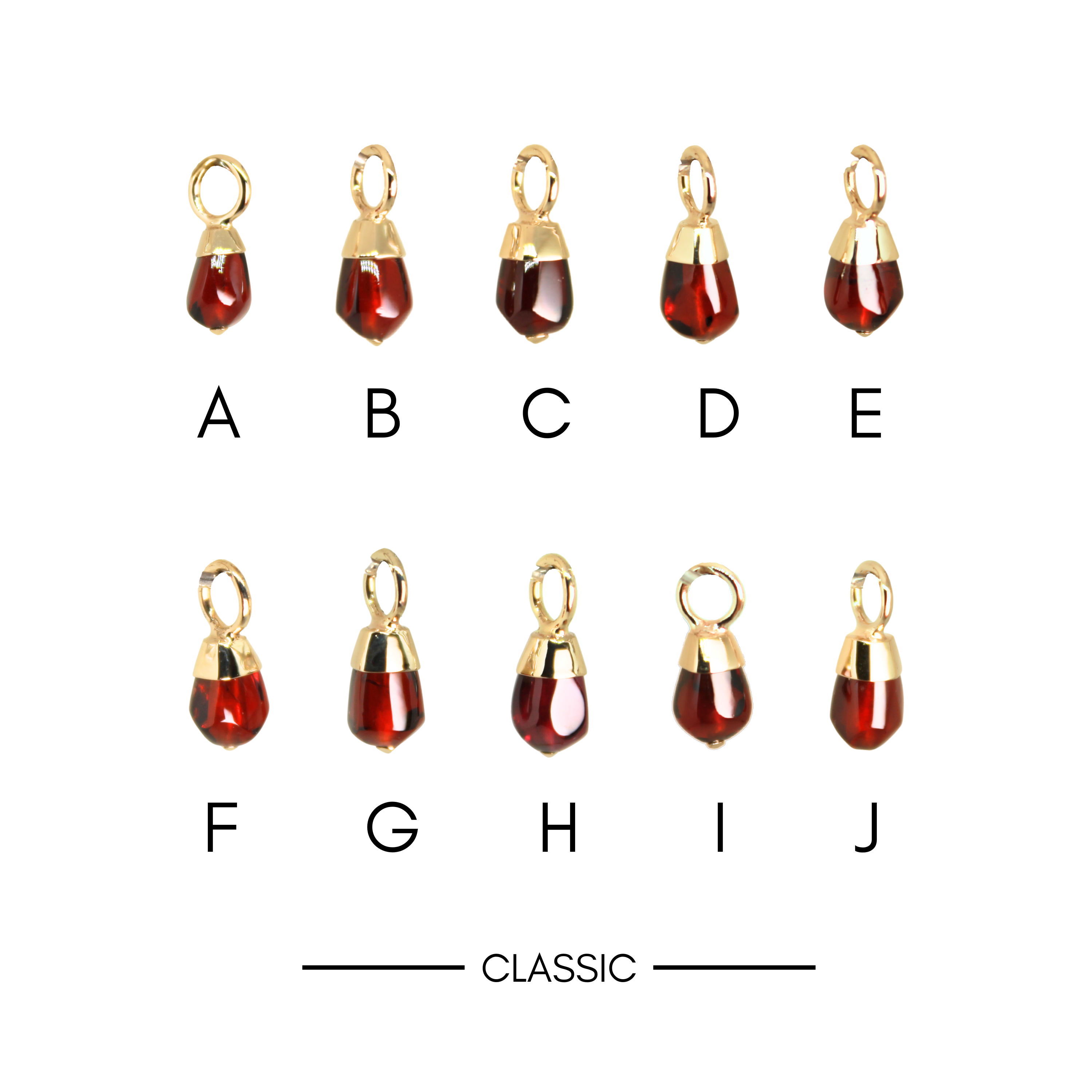 CLASSIC POMEGRANATE CHARM