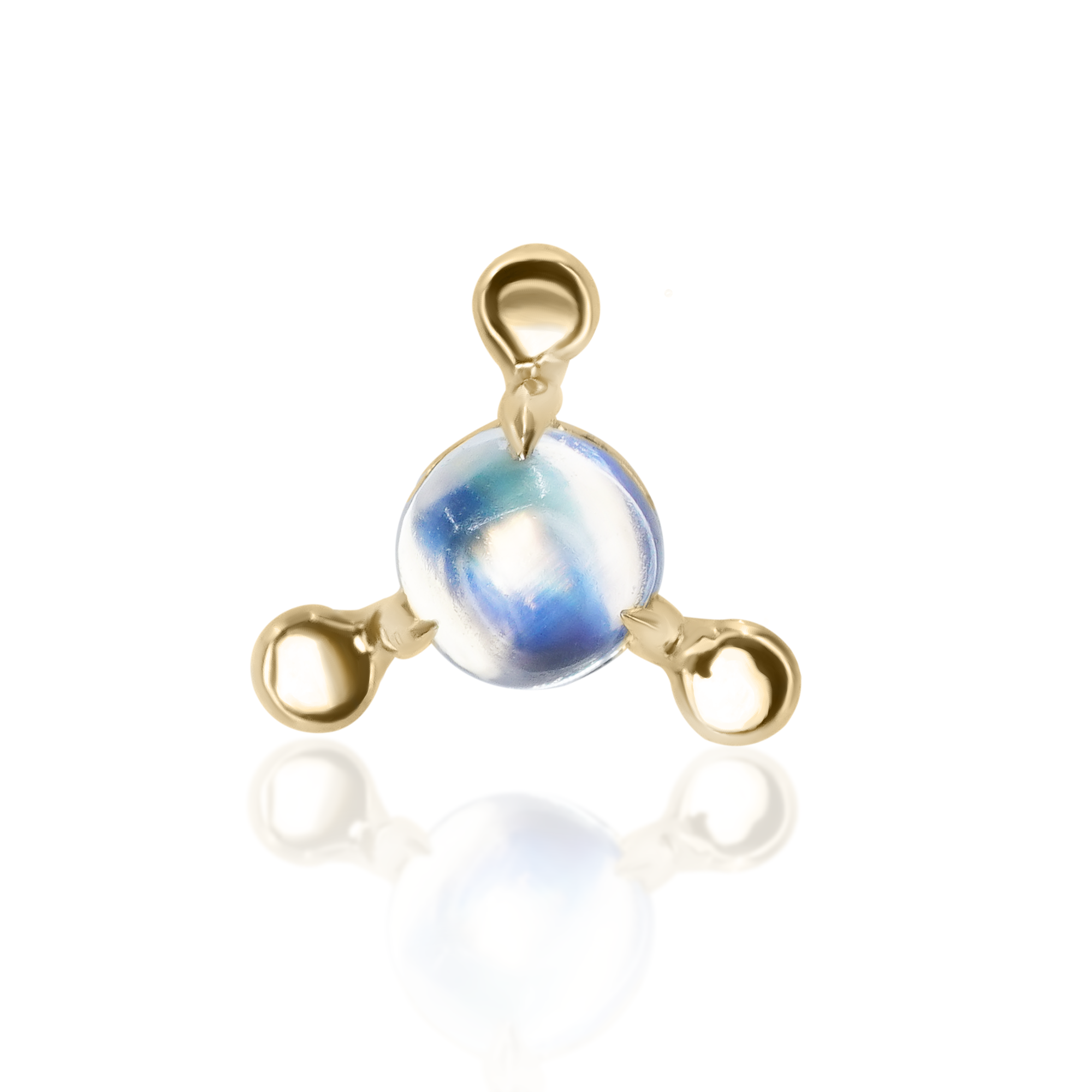 Moonstone Nijmeh Stud Earring