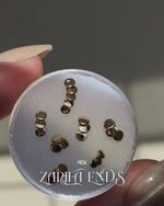 Load and play video in Gallery viewer, Double Zarifa Coin Earring
