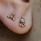 Grey Diamond Nijmeh Cluster Earring