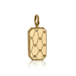 Load image into Gallery viewer, Emerald Cut Keffiyeh Pendant
