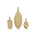 Load image into Gallery viewer, Large Oval Keffiyeh Pendant
